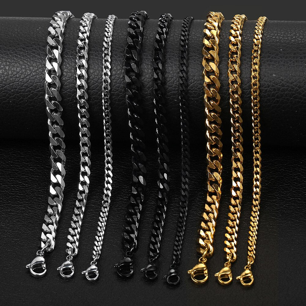 Cuban Link Stainless Steel Chain