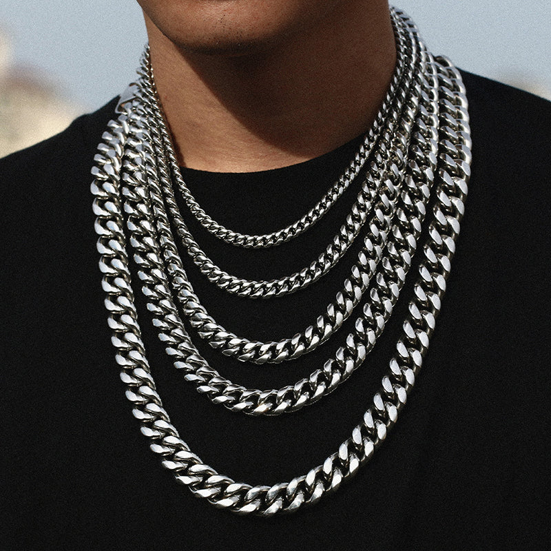 Cuban Link Stainless Steel Chain