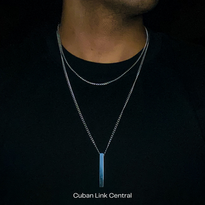 Rectangular Pendant Chain