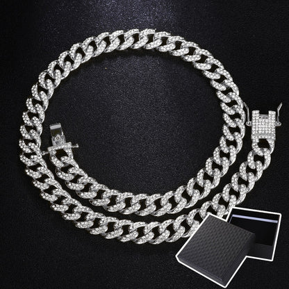 13MM Iced Out Cuban Link Chain