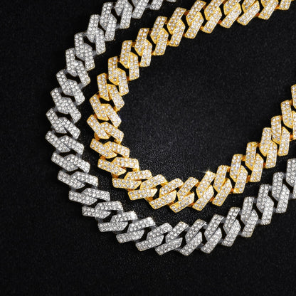 13MM Iced Out Cuban Link Chain